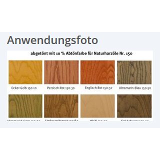 Abtnfarbe fr Naturharzle 150
