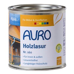 Holzlasur Aqua 160-74, Grau 0,375l